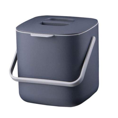 Litem + Litem Food Waste Basket Bin W/Handle 2.6L (Dark Gray)
