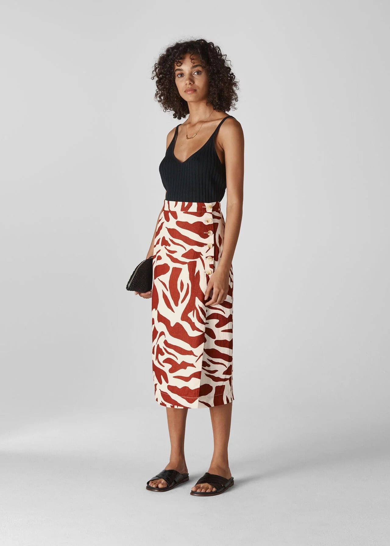 whistles mini leopard pleated dress