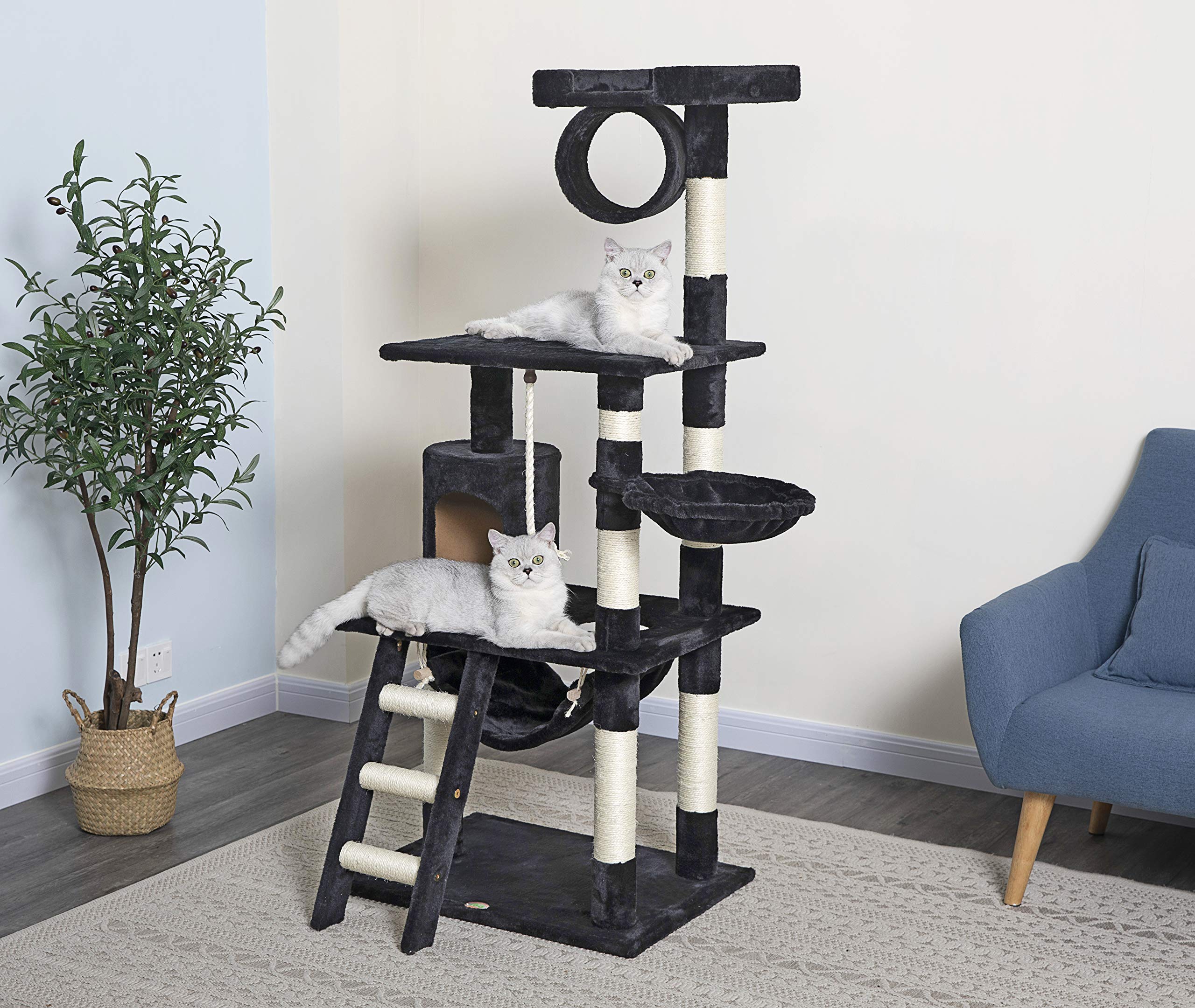 Go Pet Club + 62Inch Cat Tree