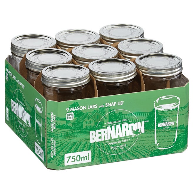 BERNARDIN + Mason Jars