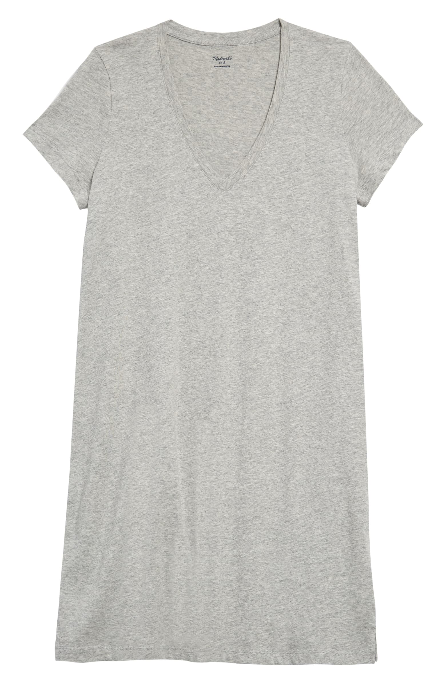 Madewell + Northside V-Neck T-Shirt Dress