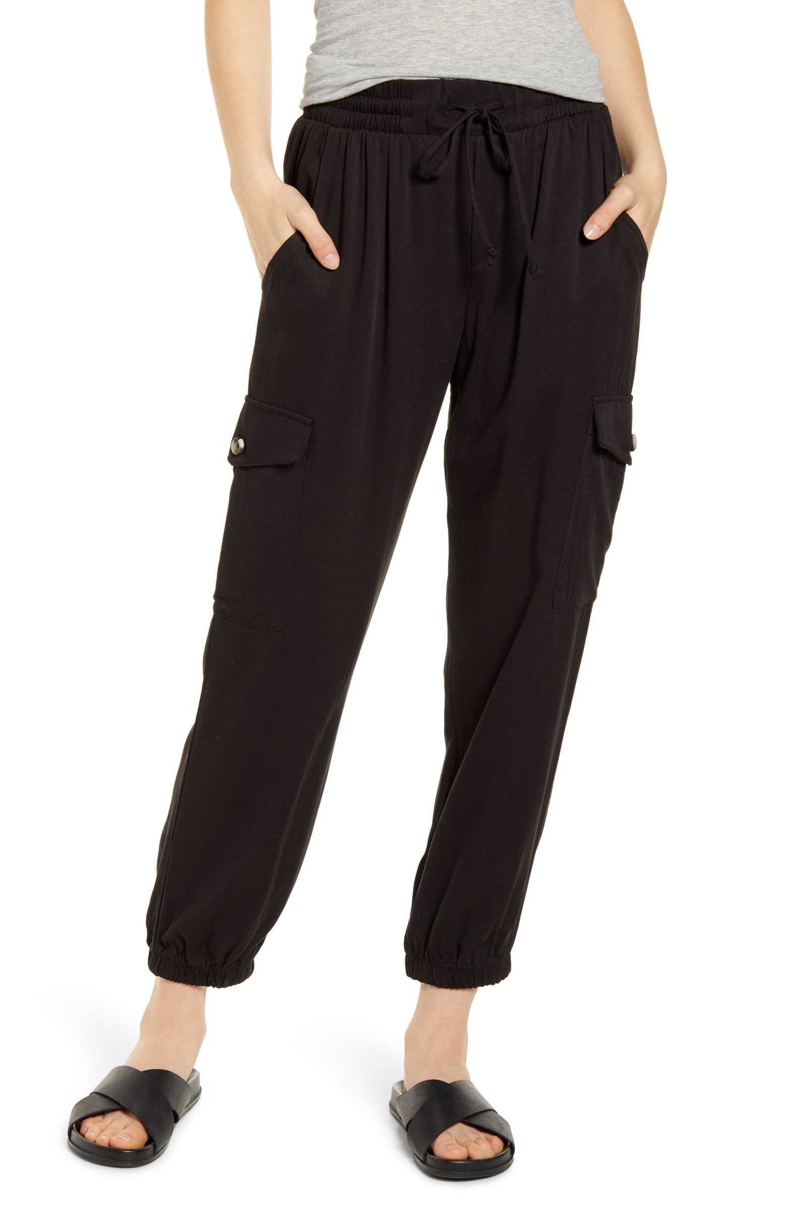 Socialite + Twill Jogger Pants