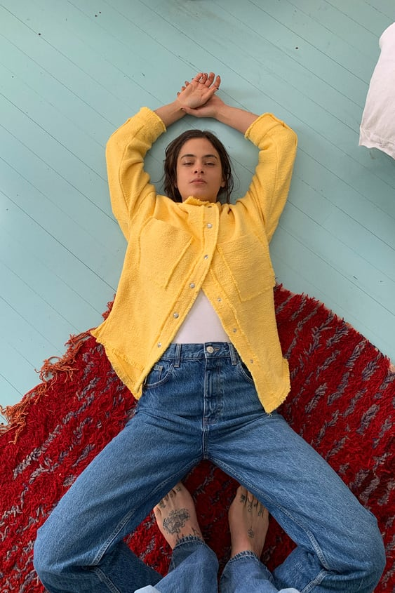 Zara Models Shoot New Arrivals From Home During Covid