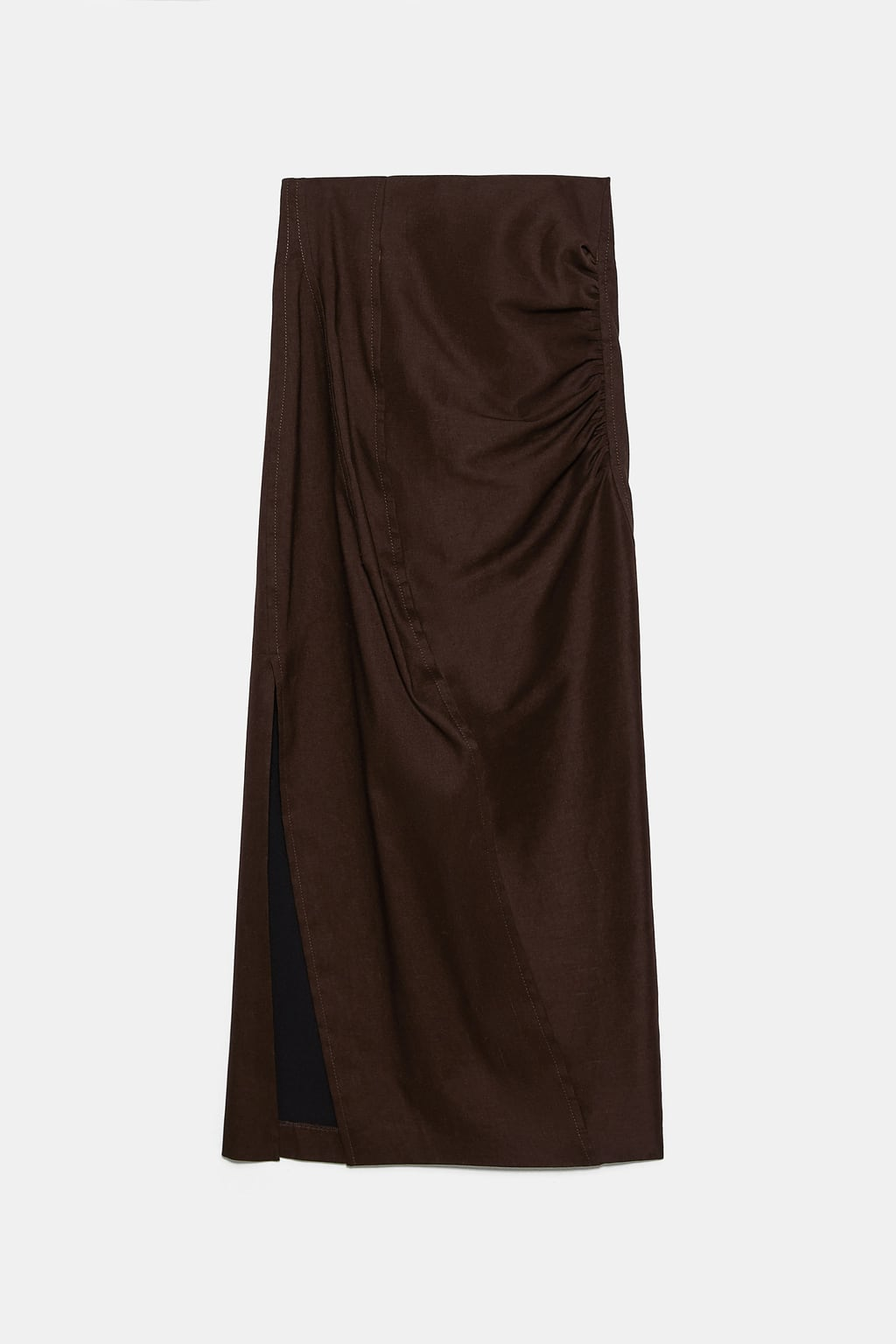 ZARA Womens Draped Pencil Skirt (Black) in Pune at best price by Zara  (Phoenix City Mall) - Justdial