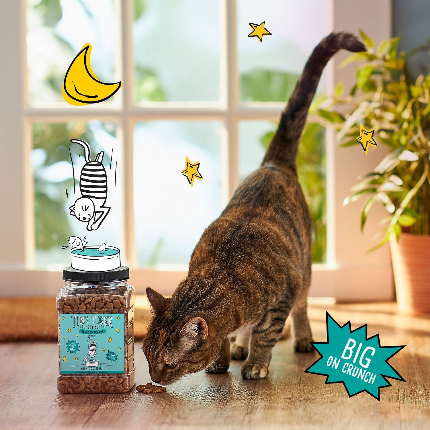 Tiny tiger on sale cat treats