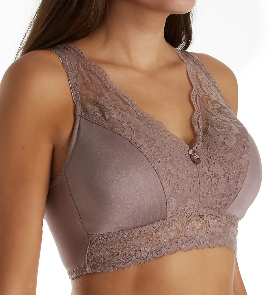 Rhonda Shear + Lace Leisure Bra with Removable Pads XS – 3X
