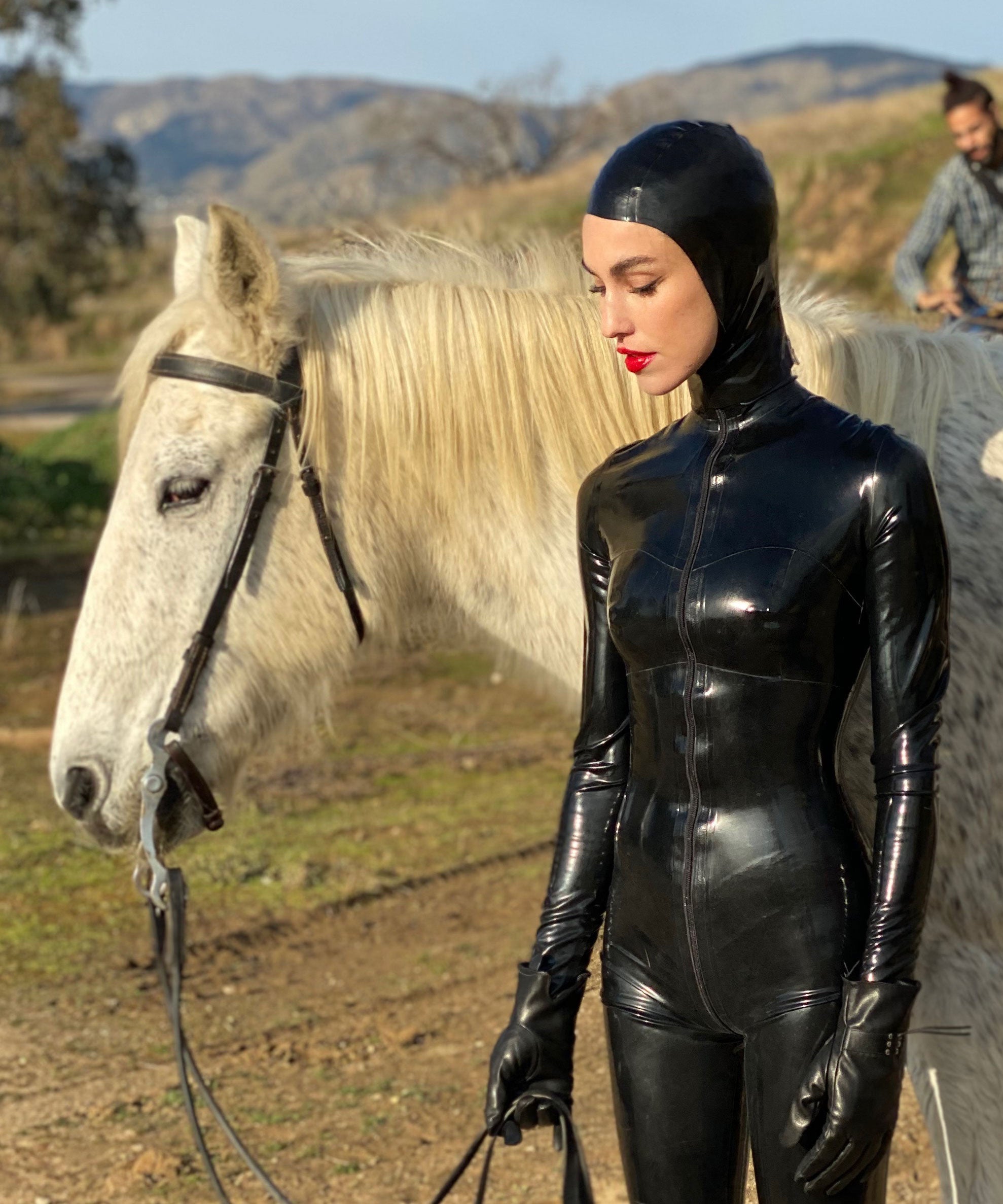 Rainsford 2 Cents Music Video Has A Horse and Latex