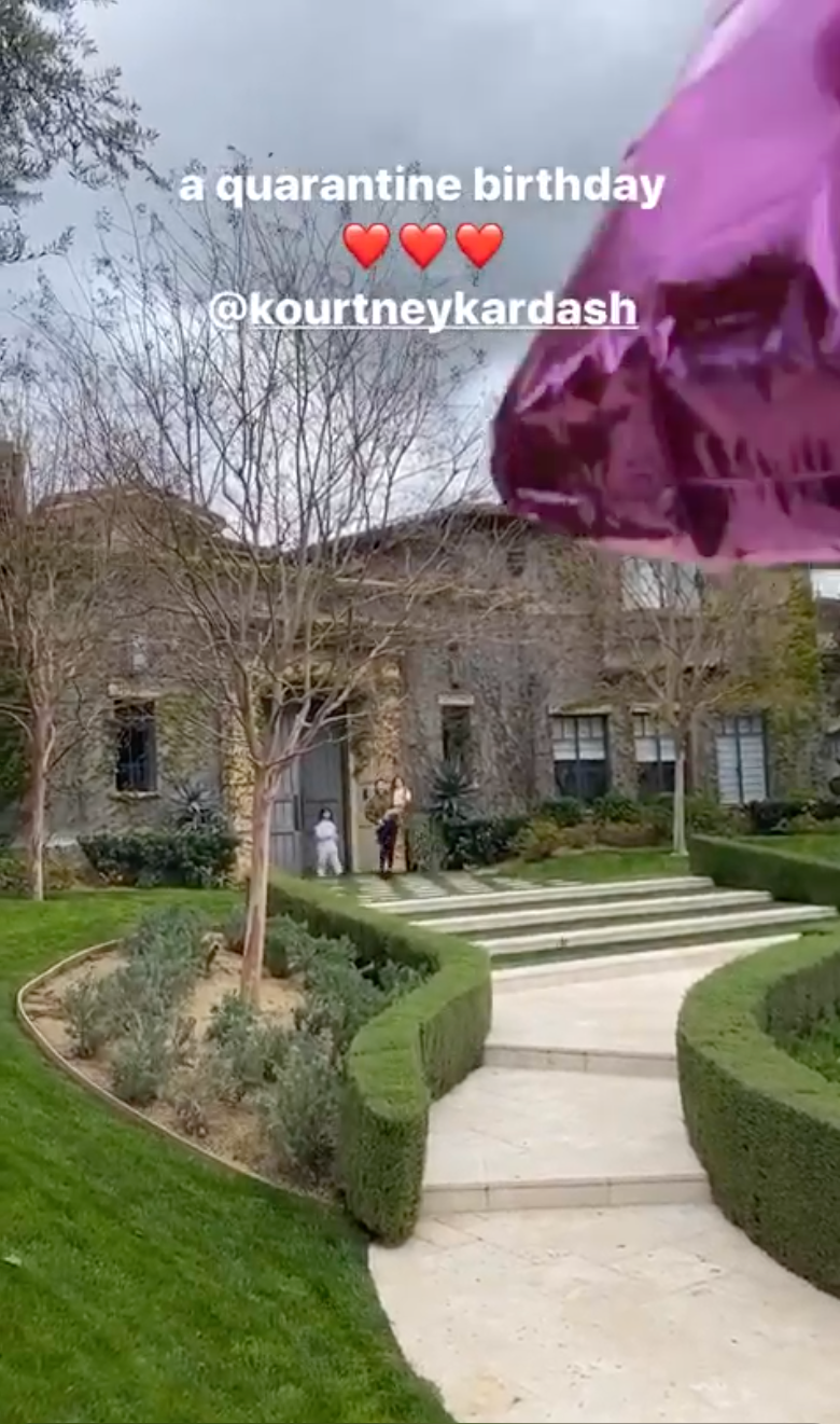 How Kourtney Kardashian Celebrated Her 41st Birthday