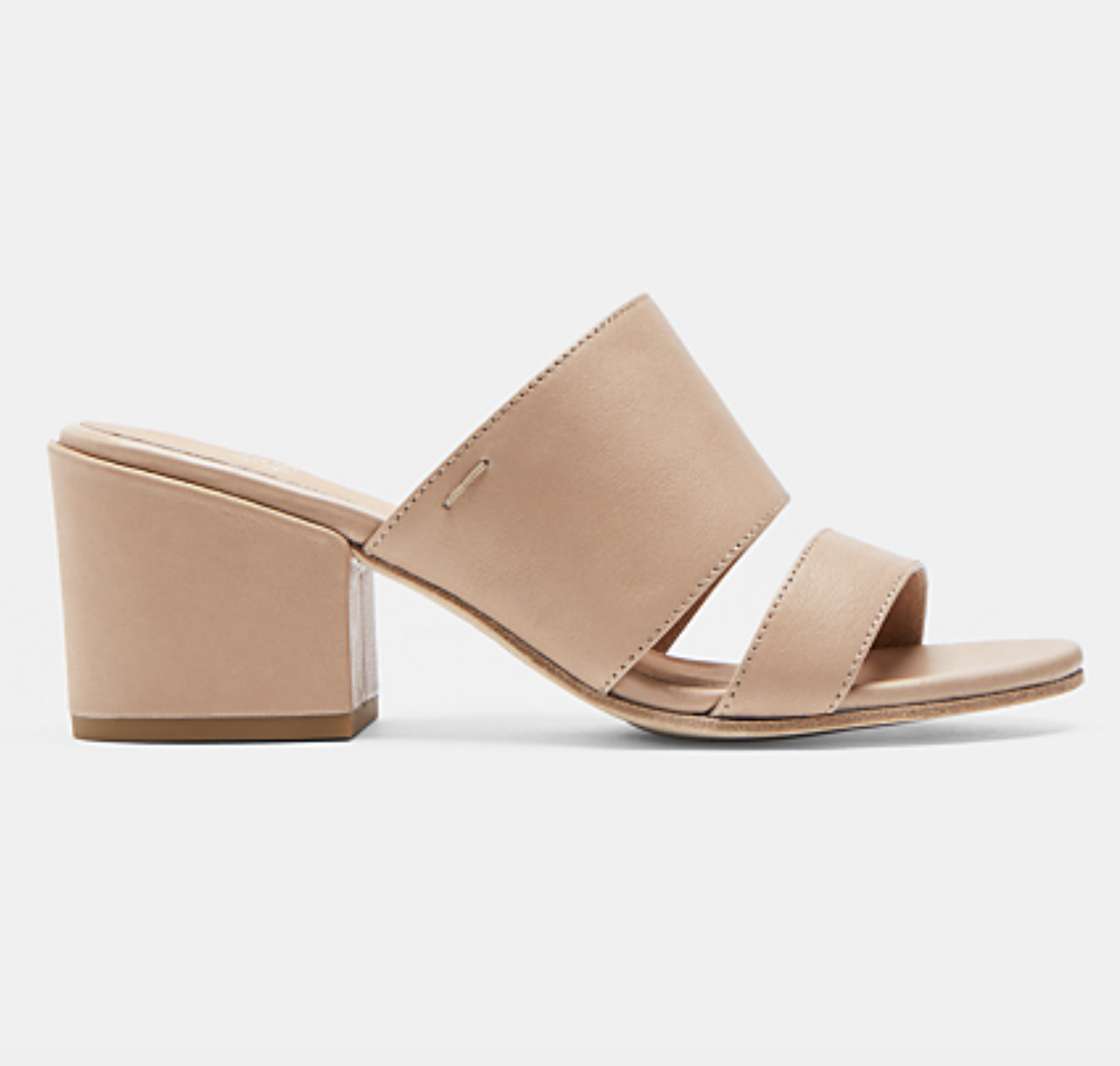 Eileen Fisher + Rome Leather Mule Sandal