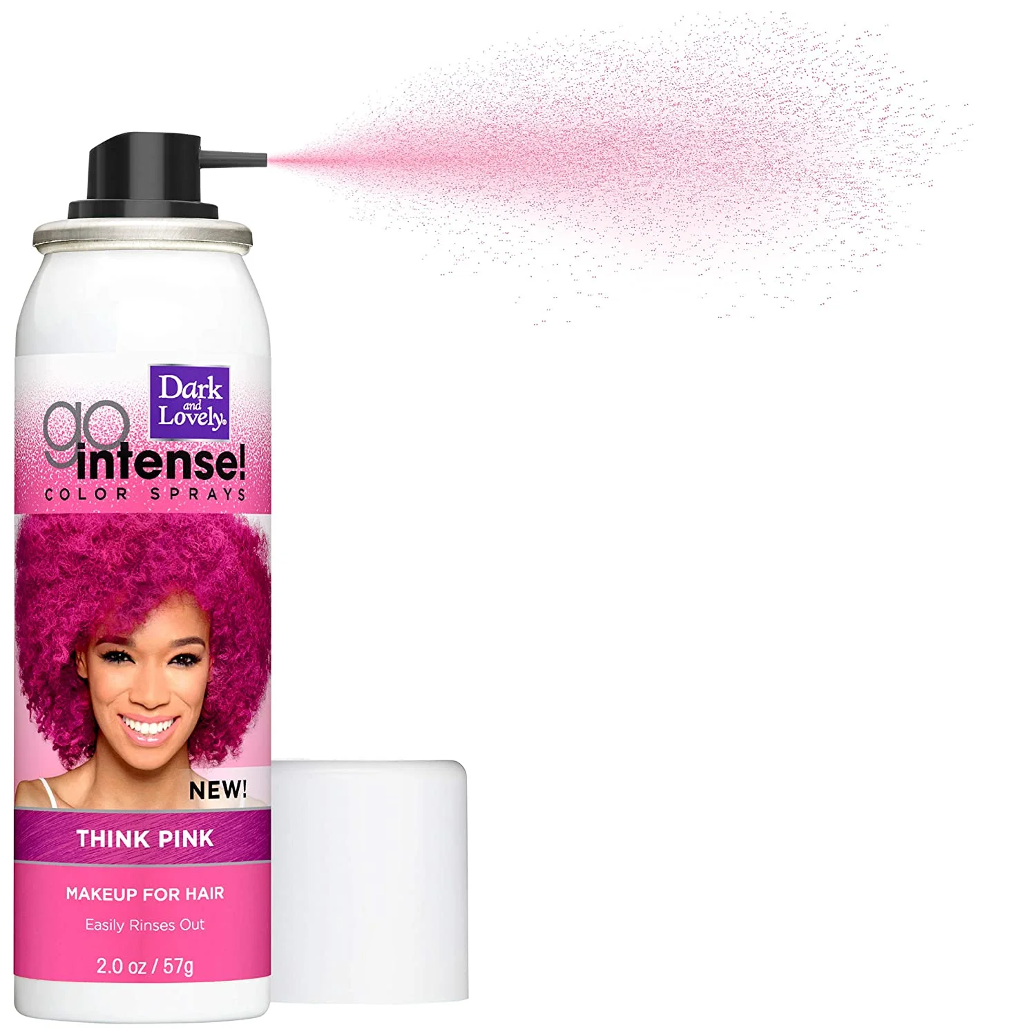 Dark and Lovely + Temporary Hair Color by SoftSheen-Carson Dark and Lovely, Go Intense Color Sprays, Hair Color Spray for Instant and Ultra-vibrant Color even on Dark Hair, For Natural and Relaxed Dark and Lovely + Temporary Hair Color by SoftSheen-Carson Dark and Lovely, Go Intense Color Sprays, Hair Color Spray for Instant and Ultra-vibrant Color even on Dark Hair, For Natural and Relaxed