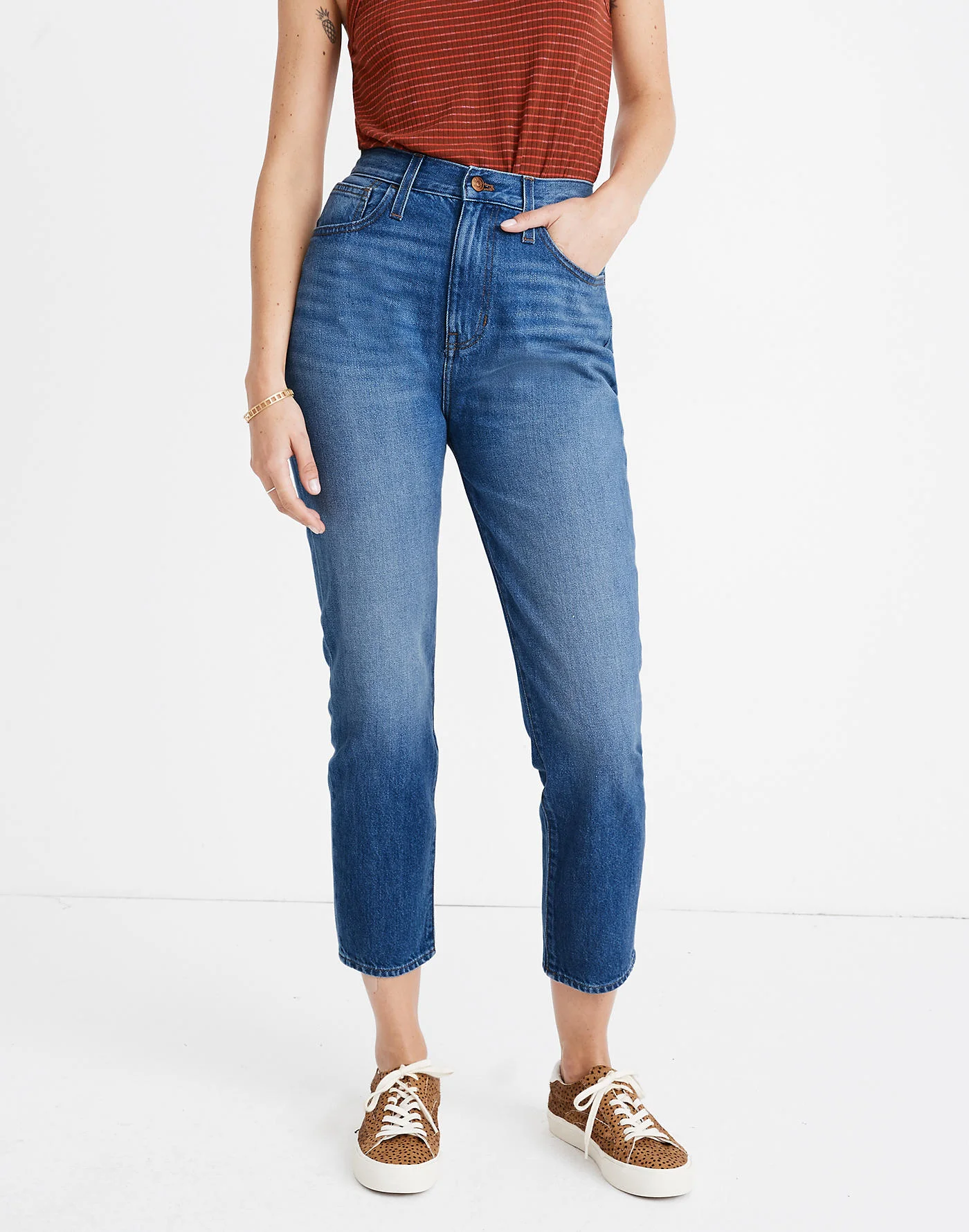Madewell the mom deals jean