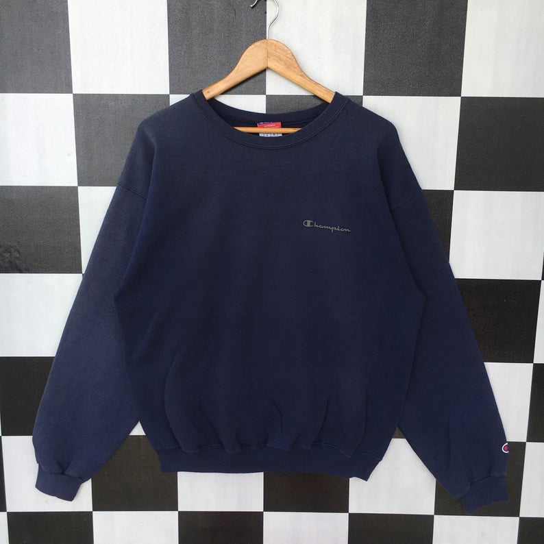 Rare 90s Vintage Champion Sweatshirt  Sweater  Jumper  Good Condition Sweatshirt  Crewneck  Pullover Jumper Medium Size