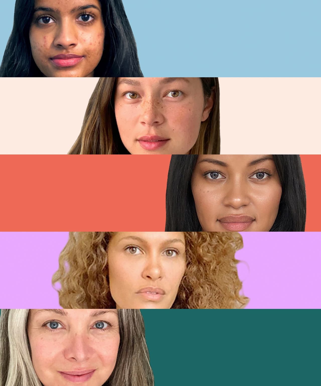 Image of five women