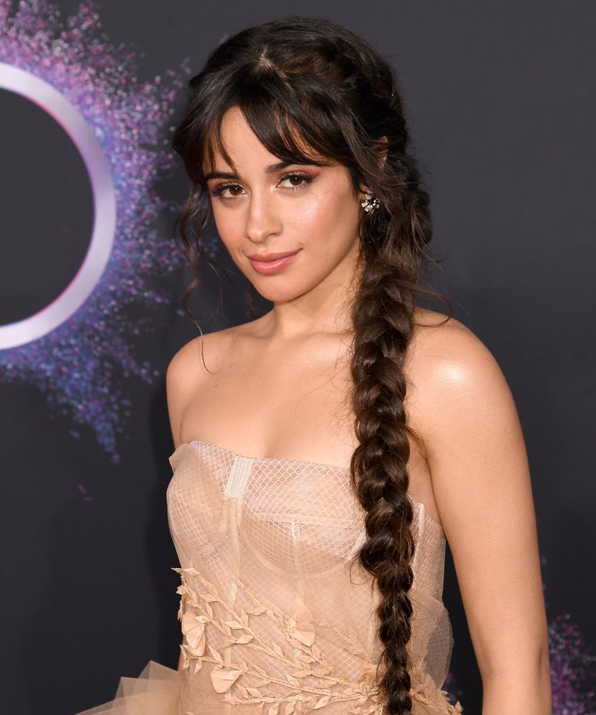 Camila Cabello Cuts Her Bangs,