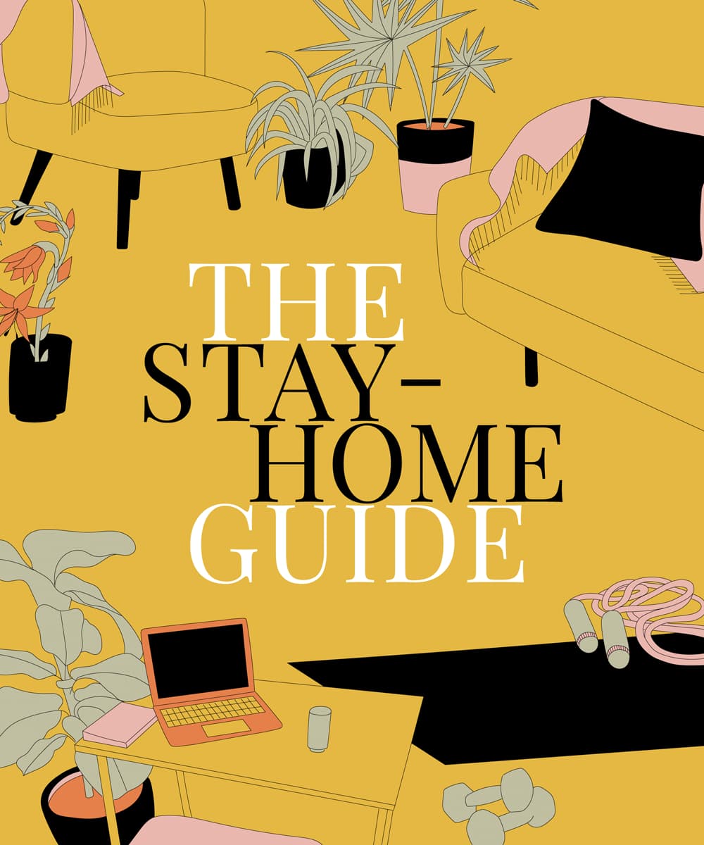 The Stay-Home Guide hero image.