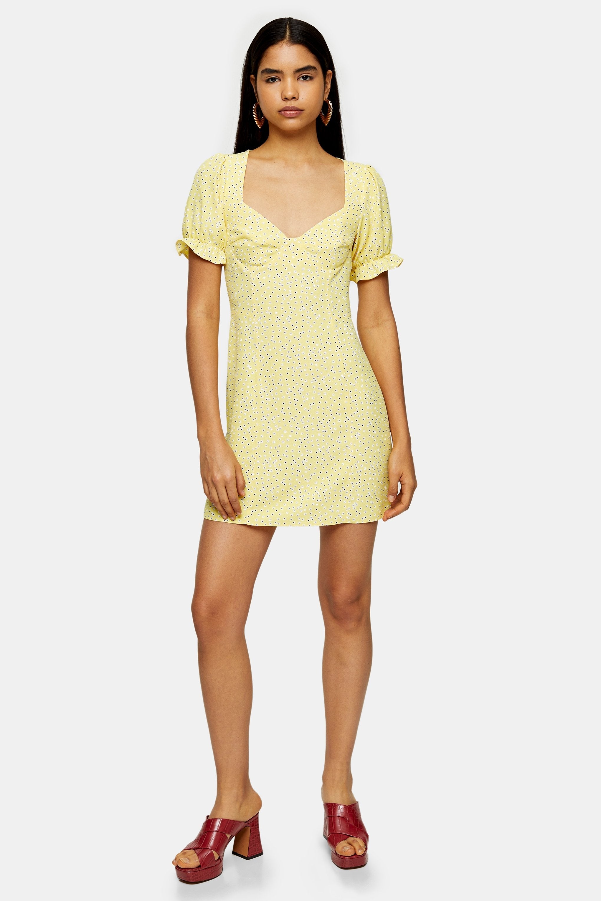 yellow spring dresses