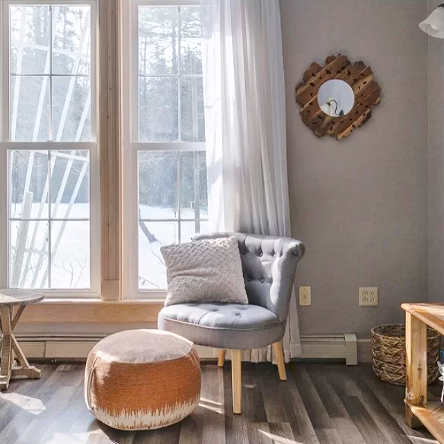 Mika 20 round abstract pouf deals