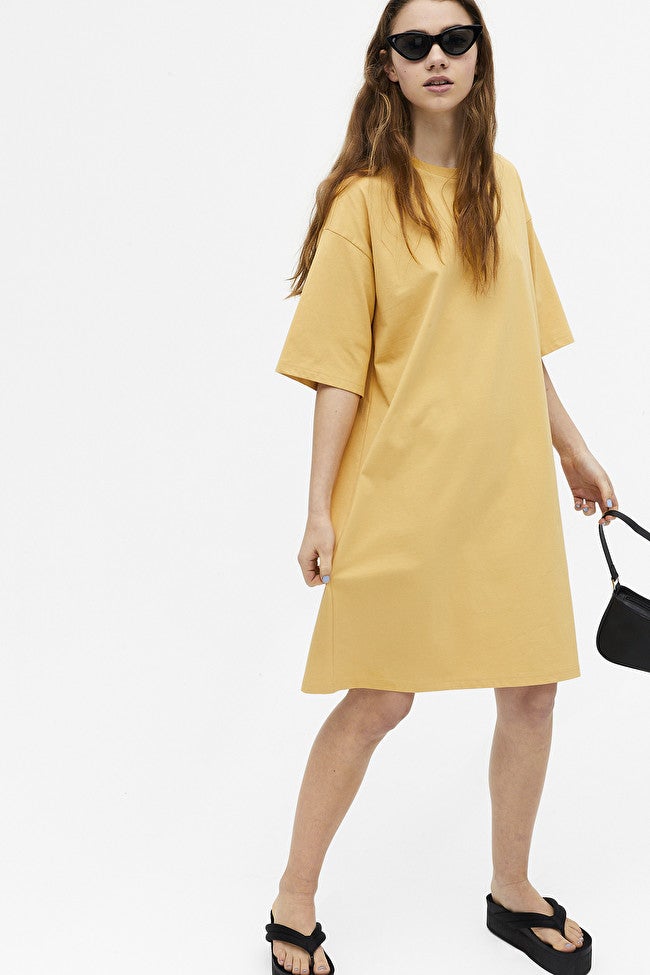 Monki oversized shirt dress sales