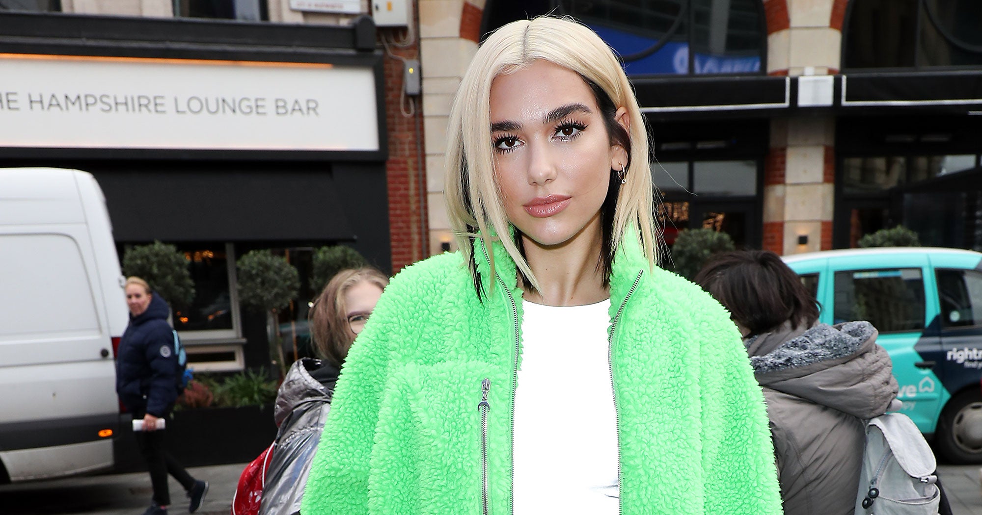 Dua Lipa Debuts Orange Hair Colour In Quarantine