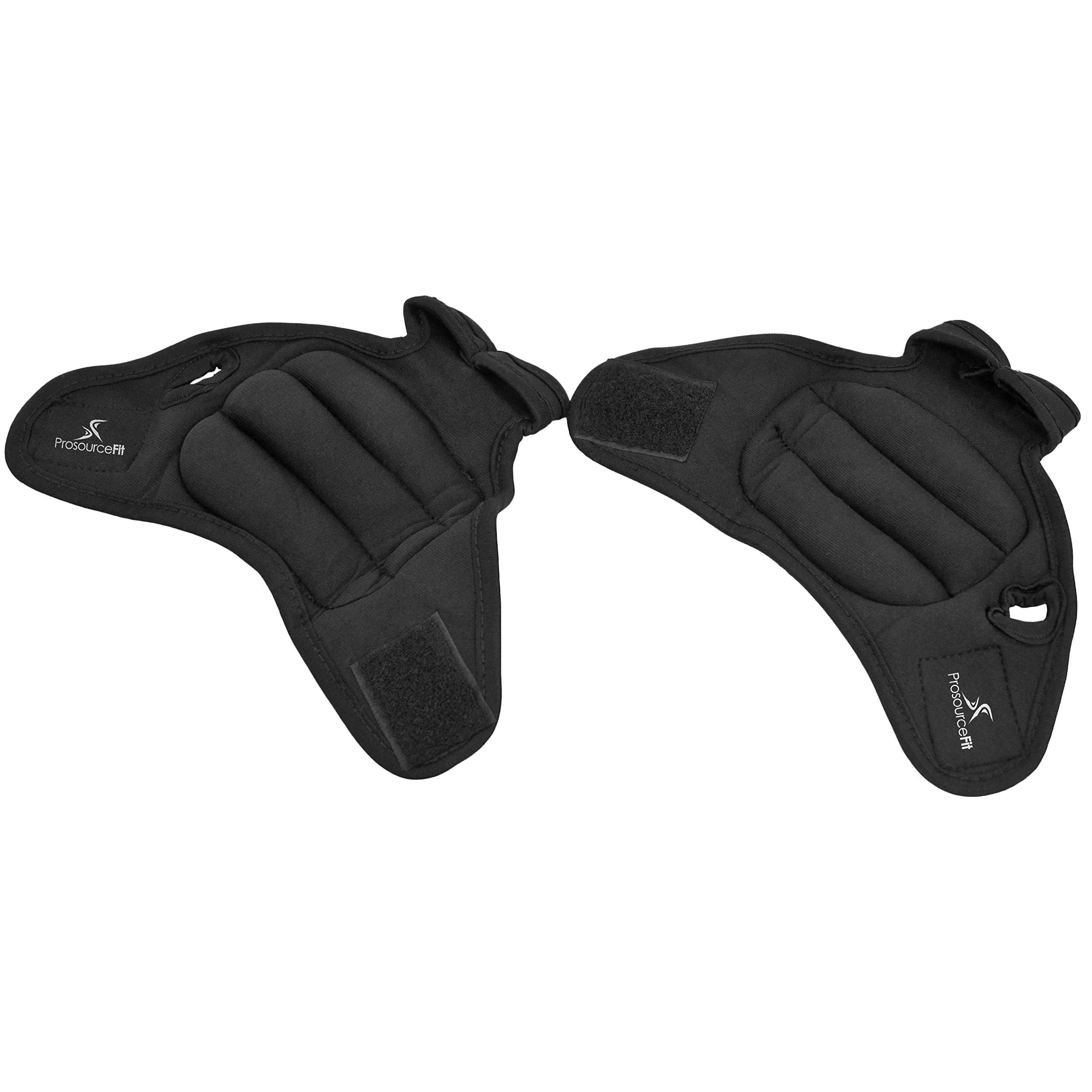 ProSource + Fit Weighted Gloves, Pair of 2 lb. Neoprene Hand Weights