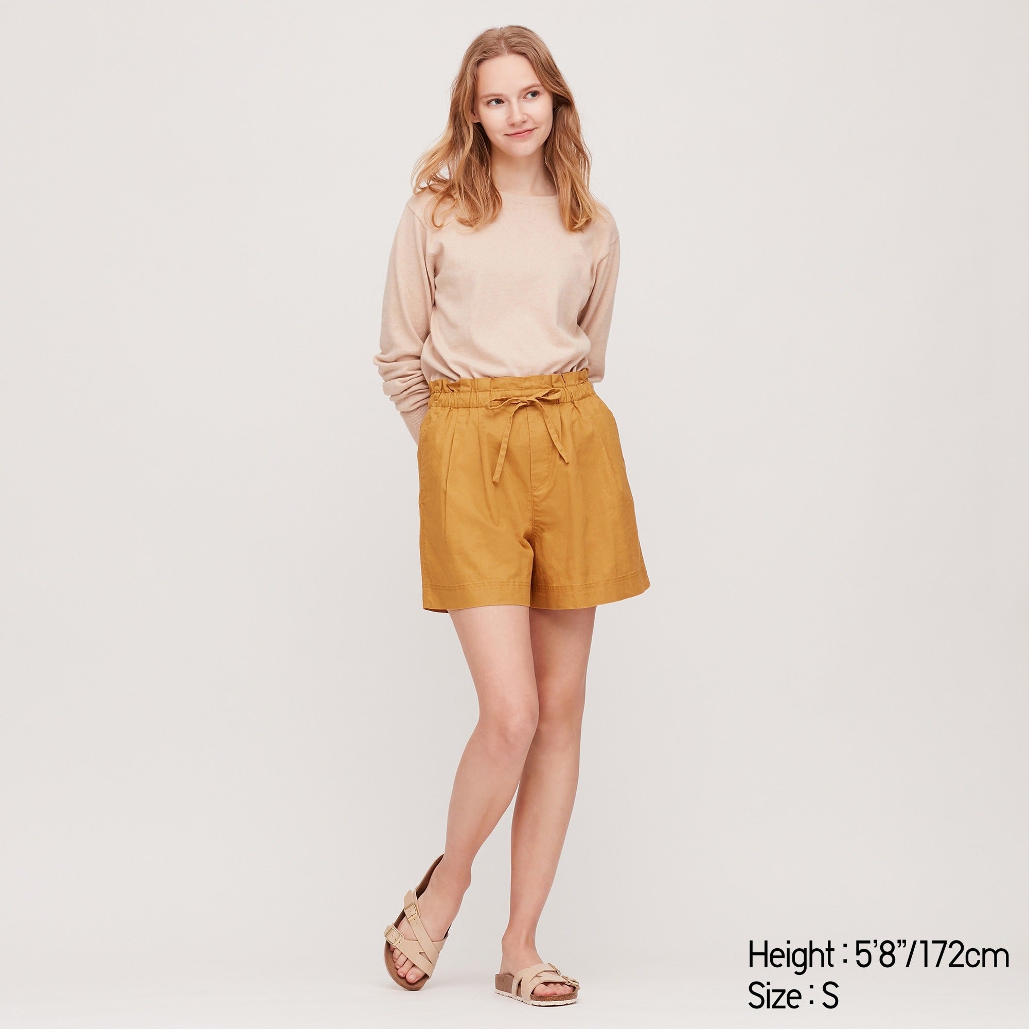 LINEN COTTON SHORTS