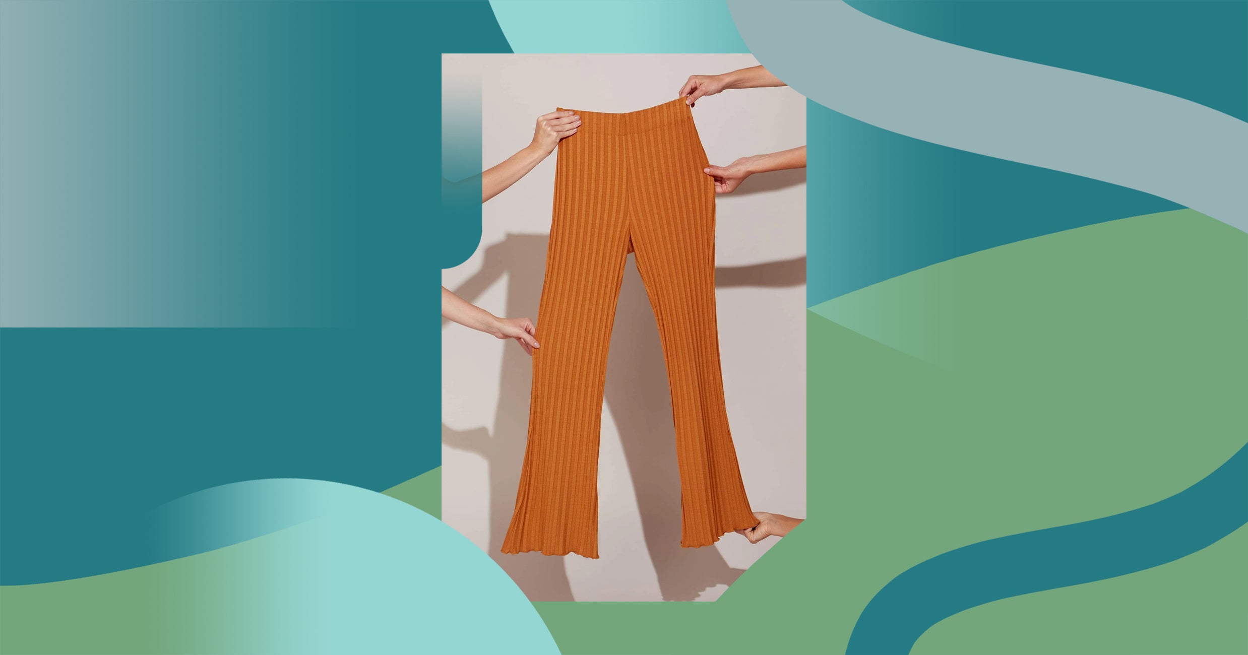 trendy flare pants