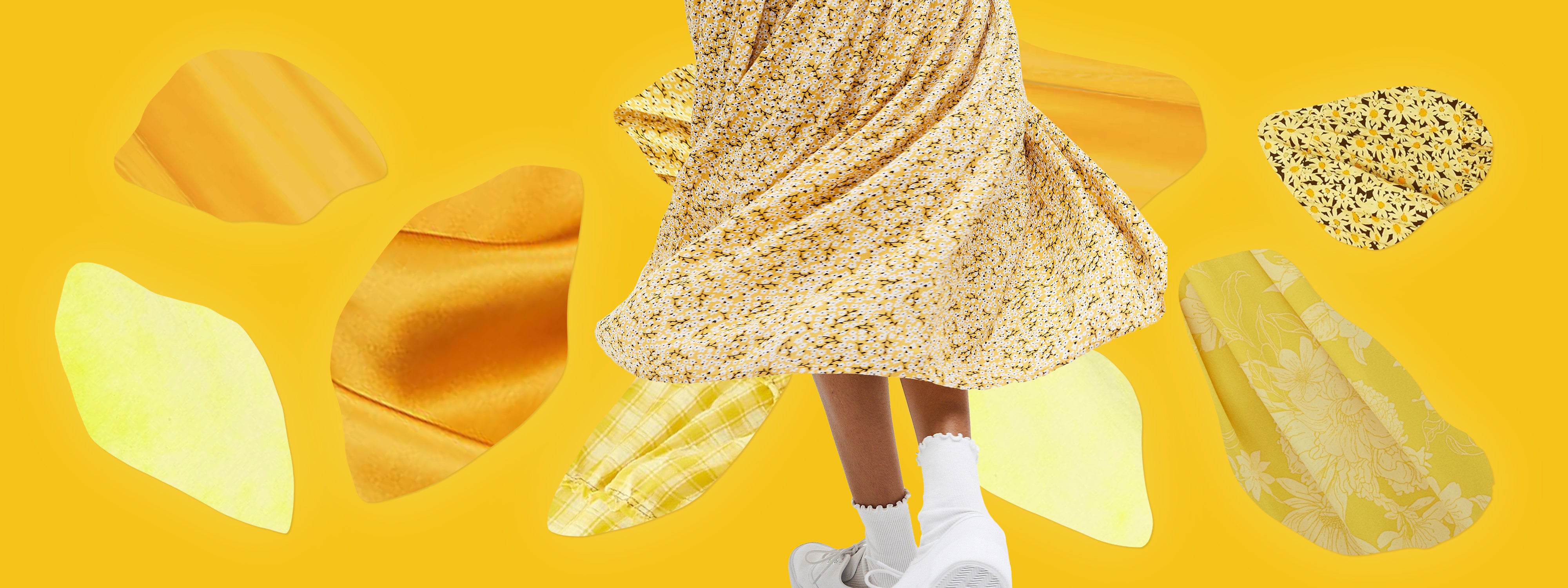 summer dresses in yellow