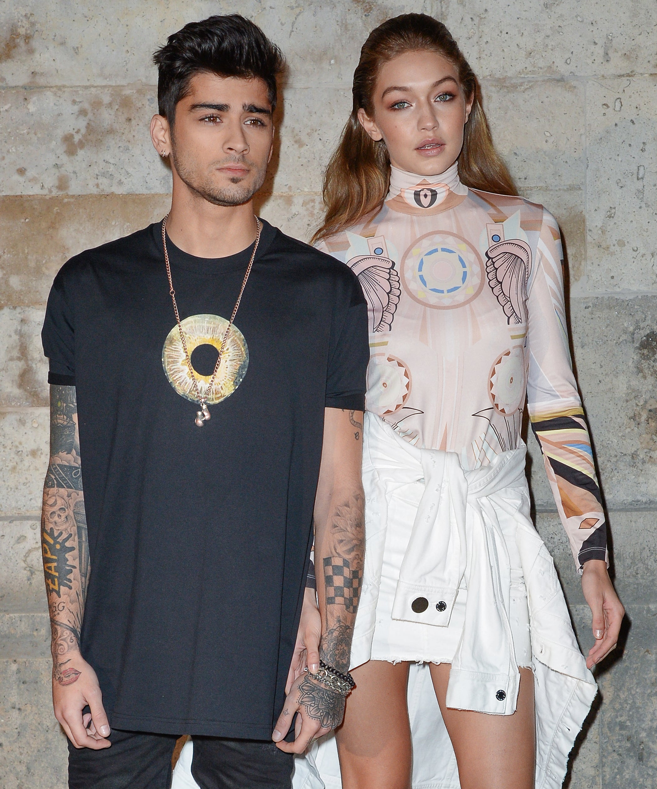 Zayn Malik hints he could be set to propose to Gigi Hadid as he shows off  'marriage' tattoo | Daily Mail Online