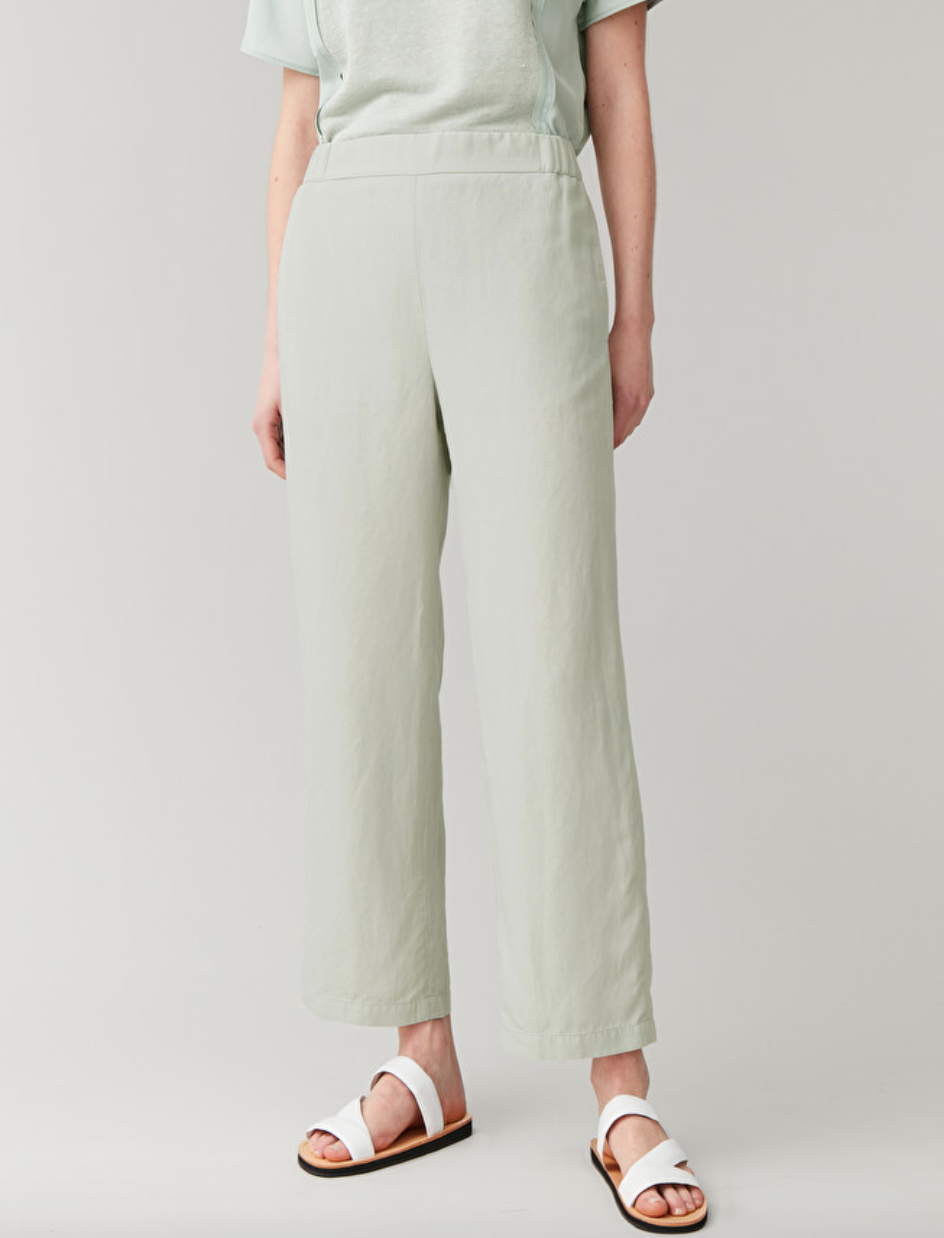 Lyocell Elastic Waistband Pants