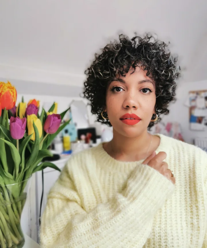 why i cut my curly hairmyself at home in quaranitne