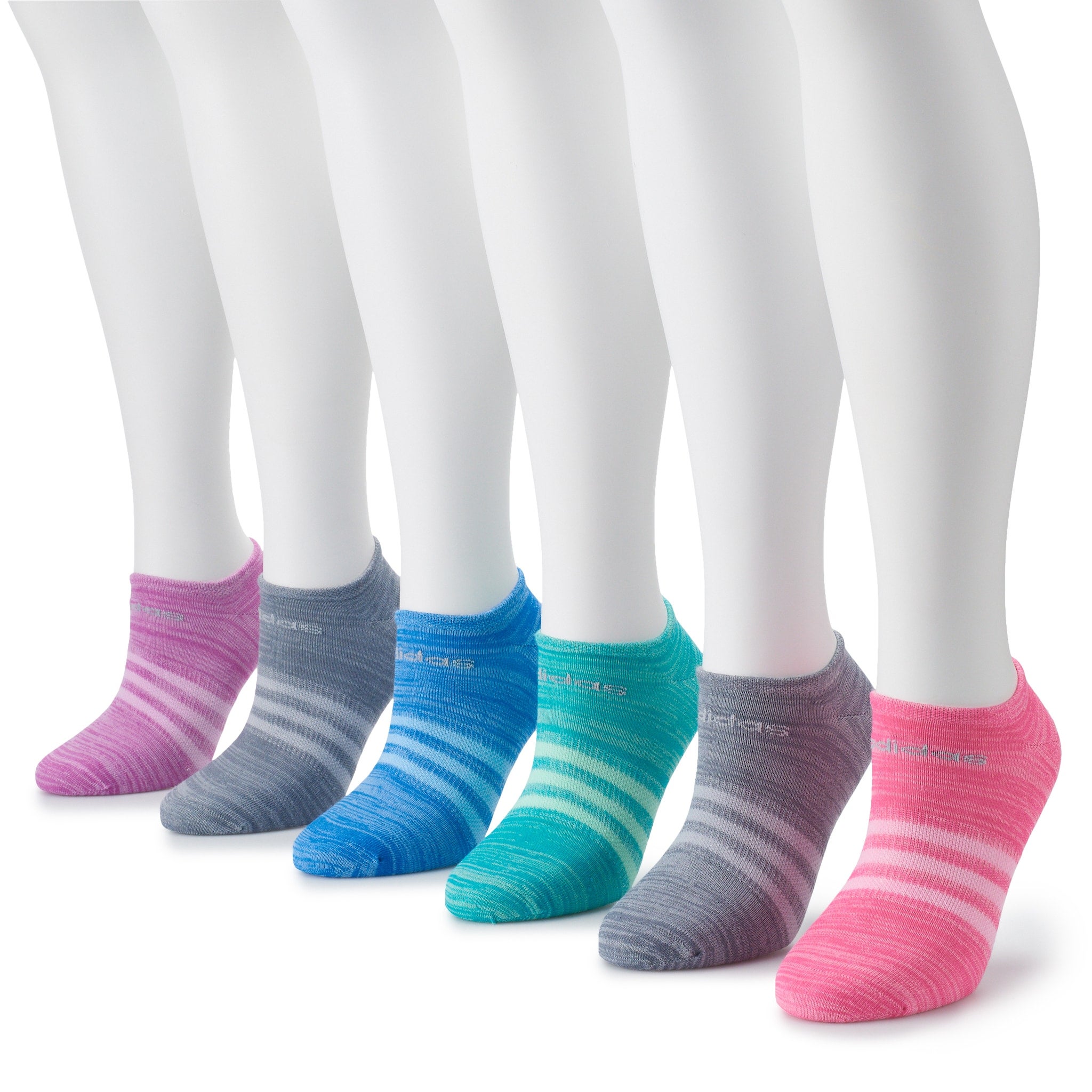 Adidas + Women’s 6Pack Superlite NoShow Socks