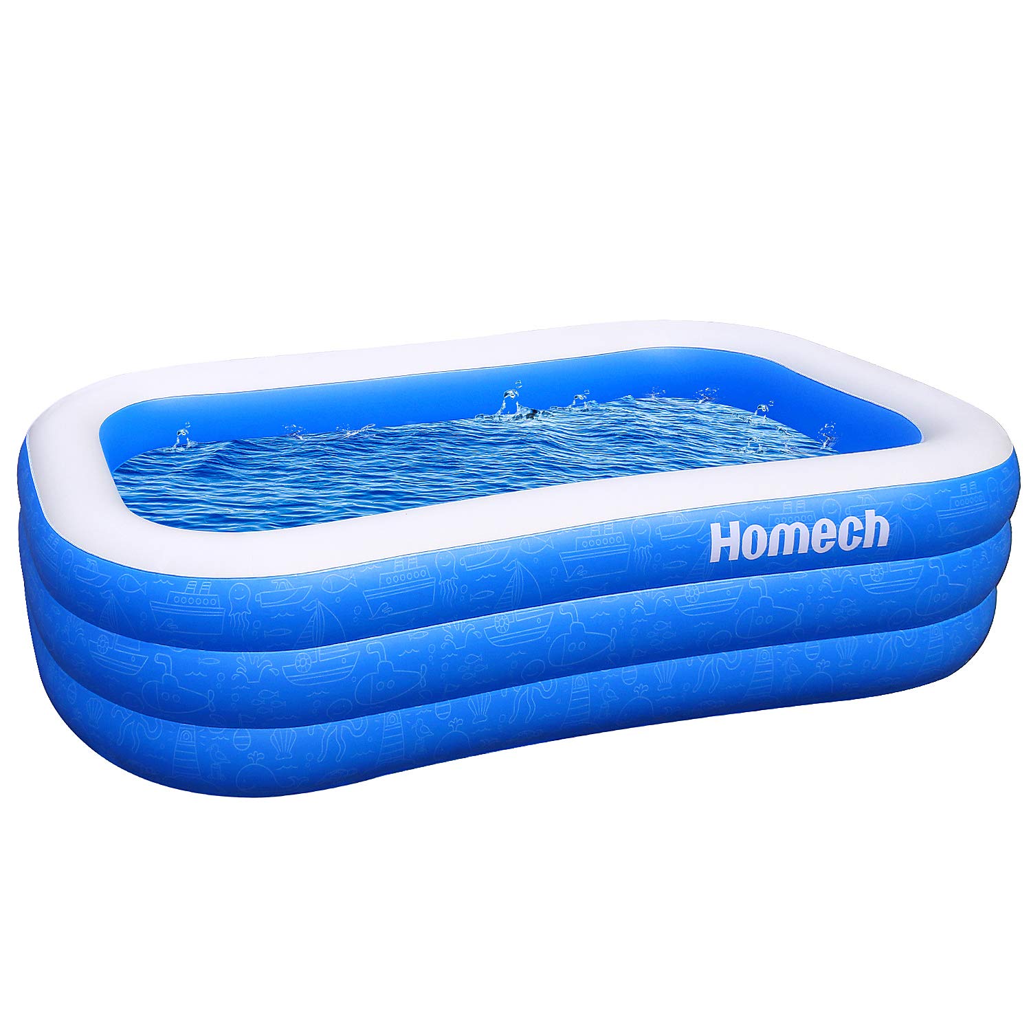 homech Inflatable Swimming Pool