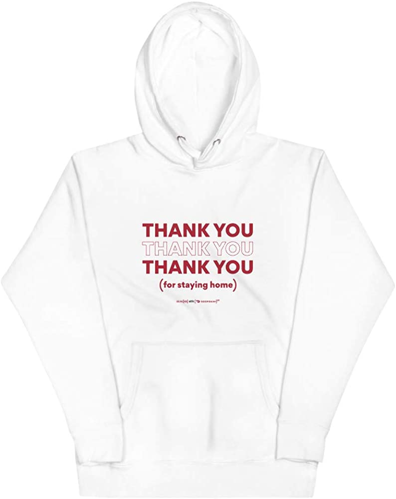 DoorDash x (Red) + Thank You for Staying Home Unisex Hoodie
