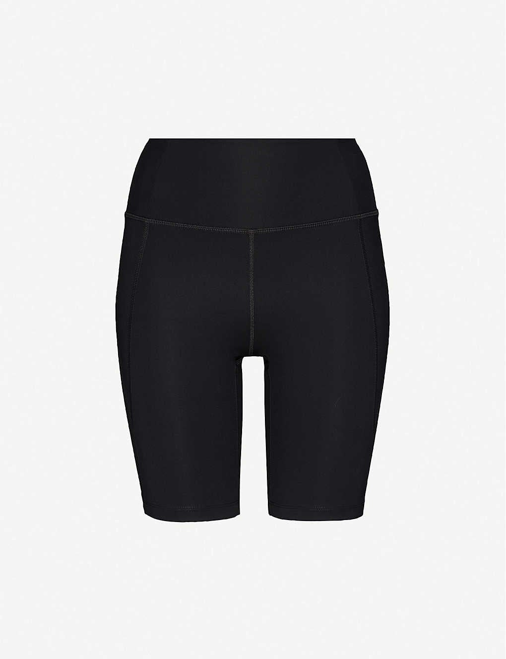 high rise cycling shorts