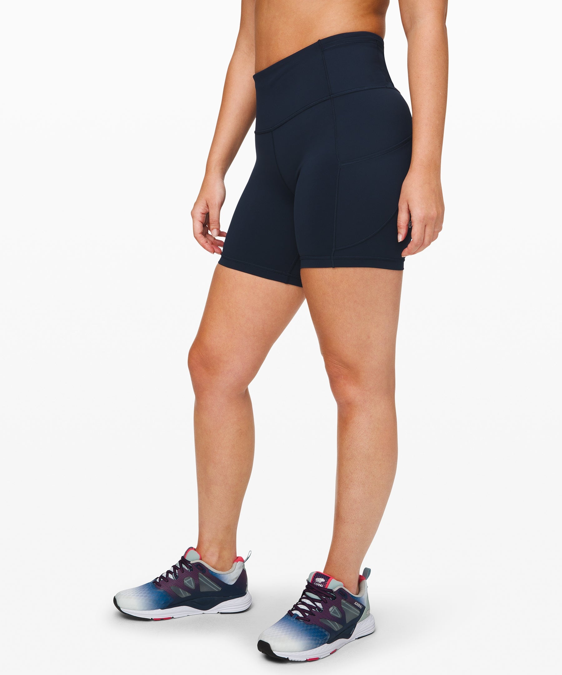 black dress with shorts underneath