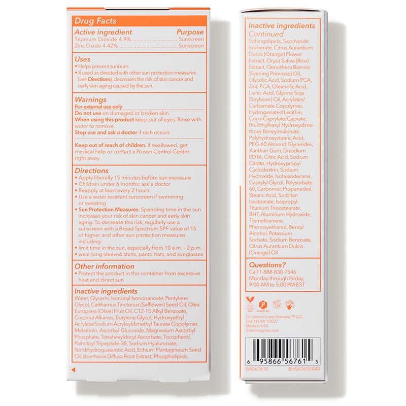 dr dennis gross dark spot sunscreen