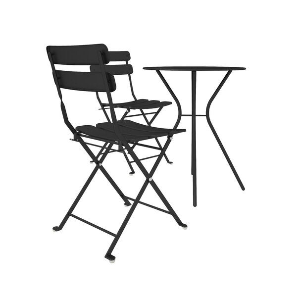 Hashtag Home Ainsley Patio 3 Piece Bistro Set