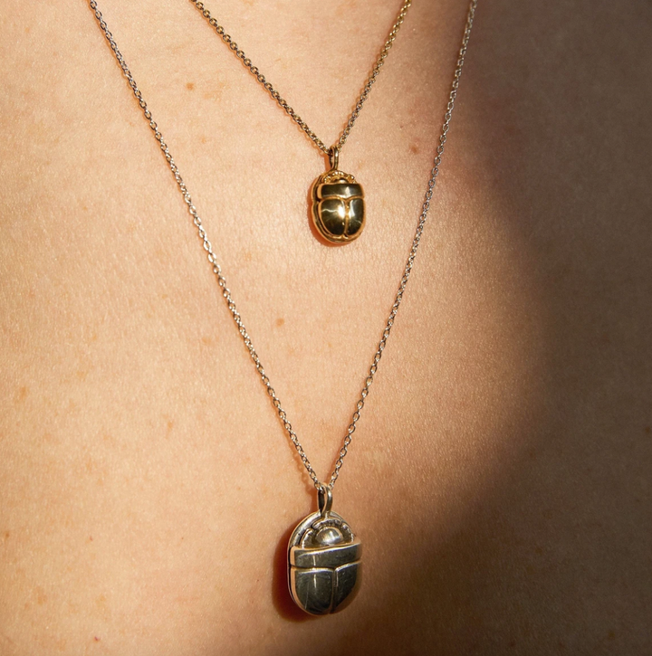 Silver 2025 scarab jewelry