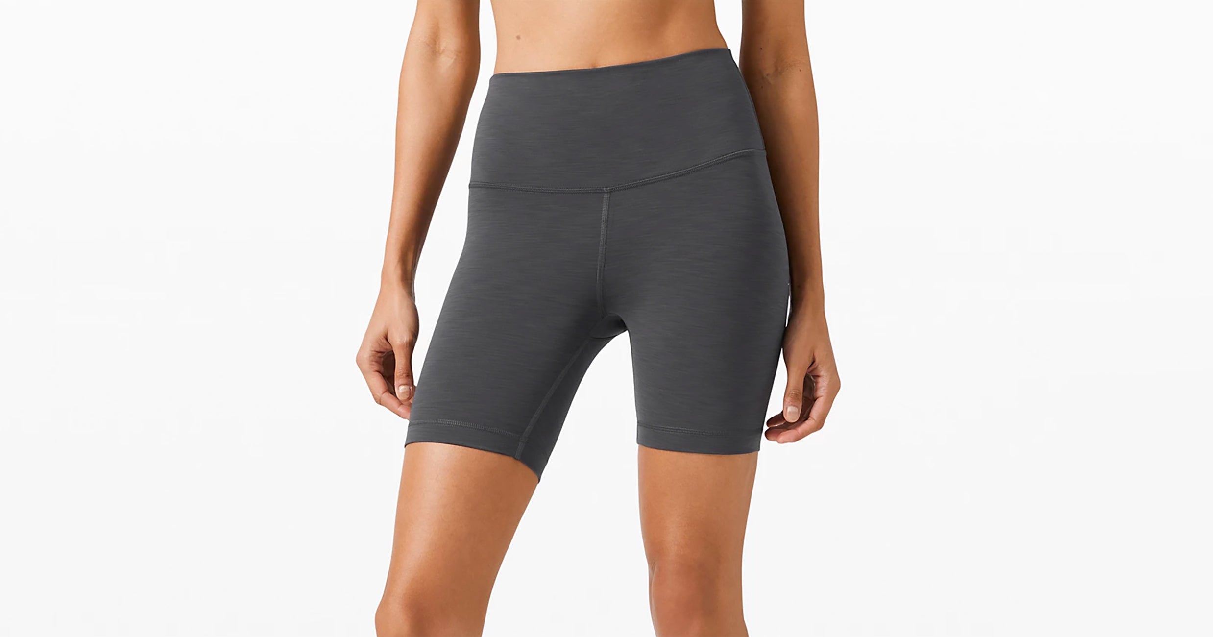 Lululemon Fast and Free High Rise 6inch Biker Shorts- black  Cute outfits  with jeans, Lululemon shorts outfit, Lululemon outfits