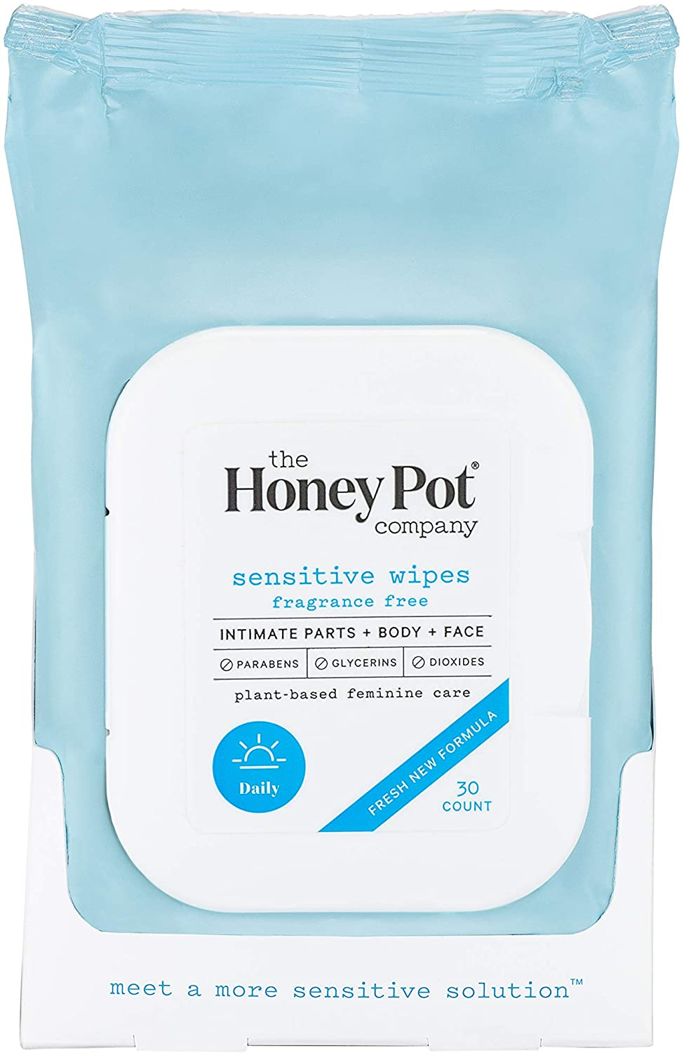 The Honey Pot Company + Feminine Wipes Sensitive