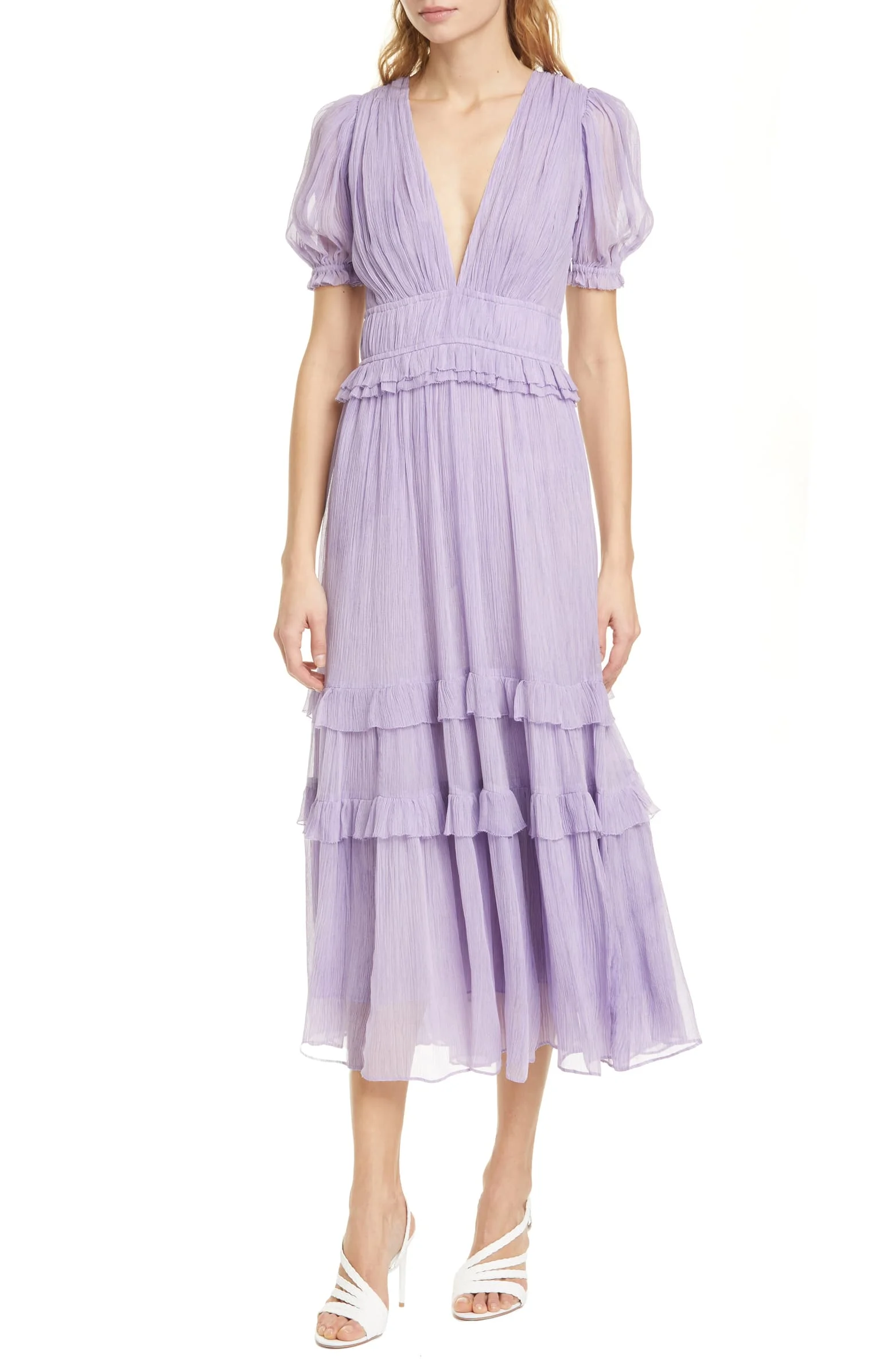 Ulla johnson lavender deals dress