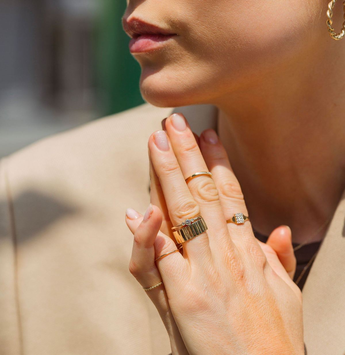 Aurate infinity ring discount