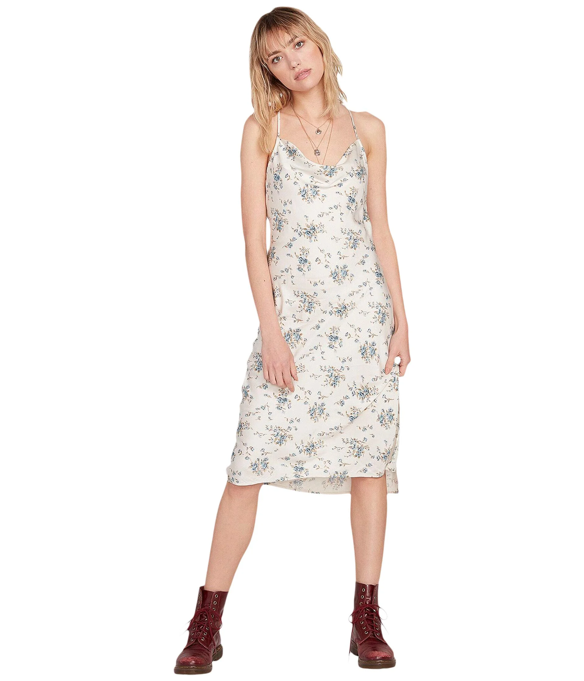 Volcom Blue Dusk Dress Volcom Blue Dusk Dress
