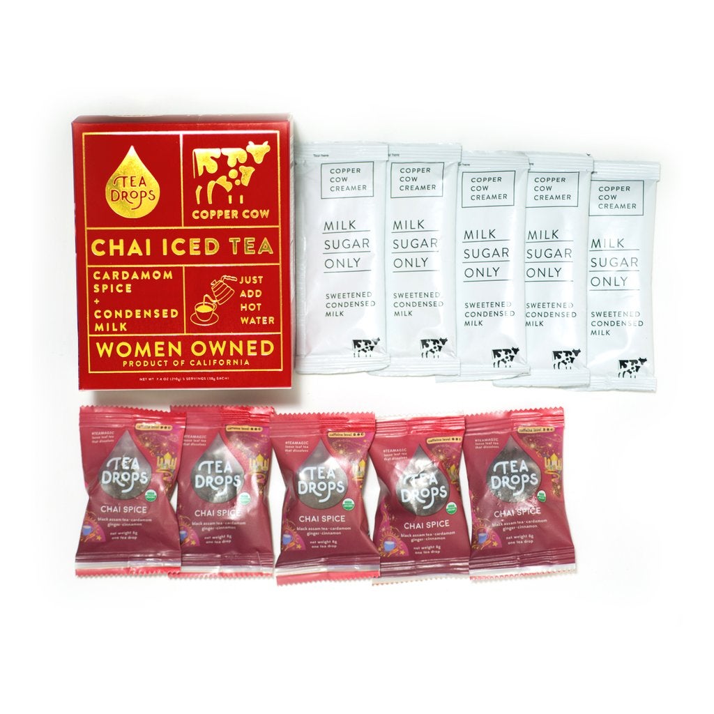 Tea Drops + Chai Spiced Tea Kit Hot or Iced