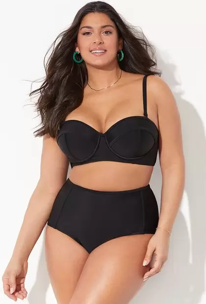 Classic Black Bikinis,