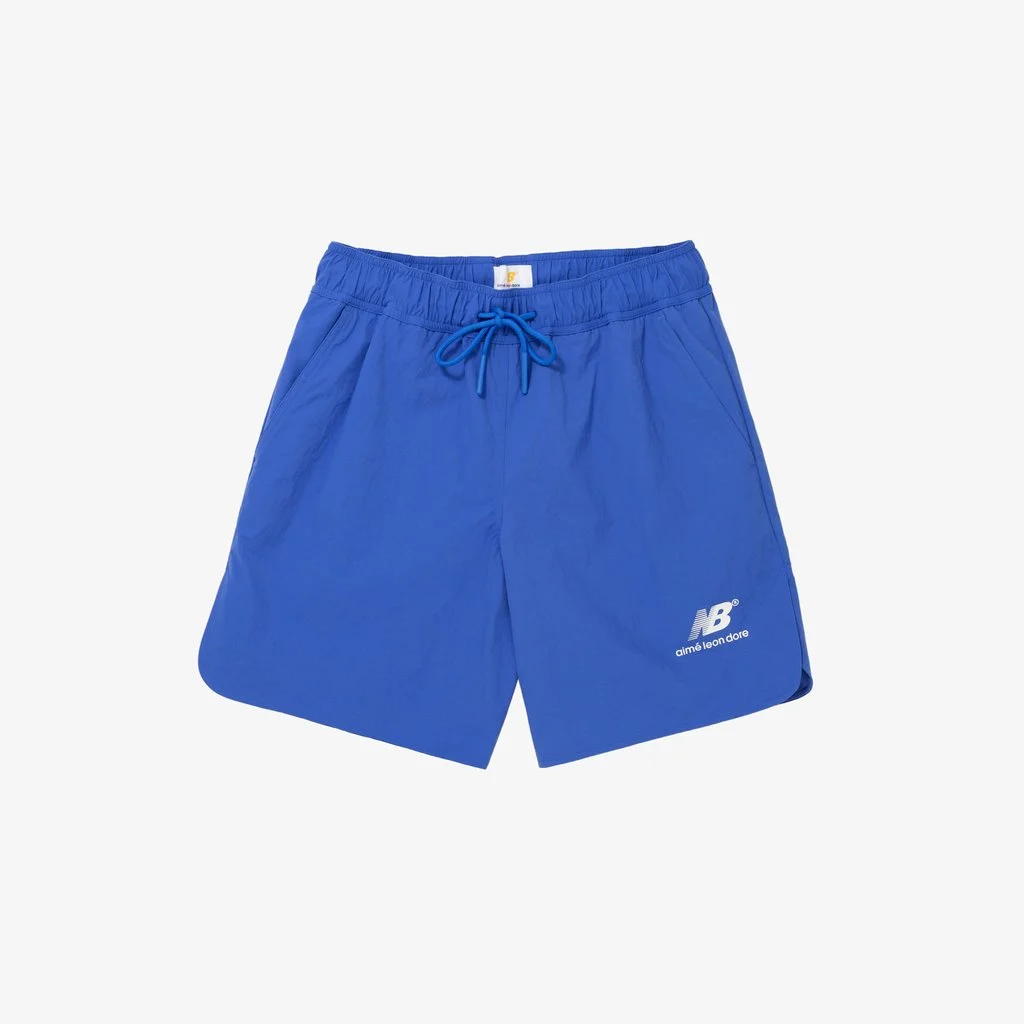 Blue new balance shorts Clearance