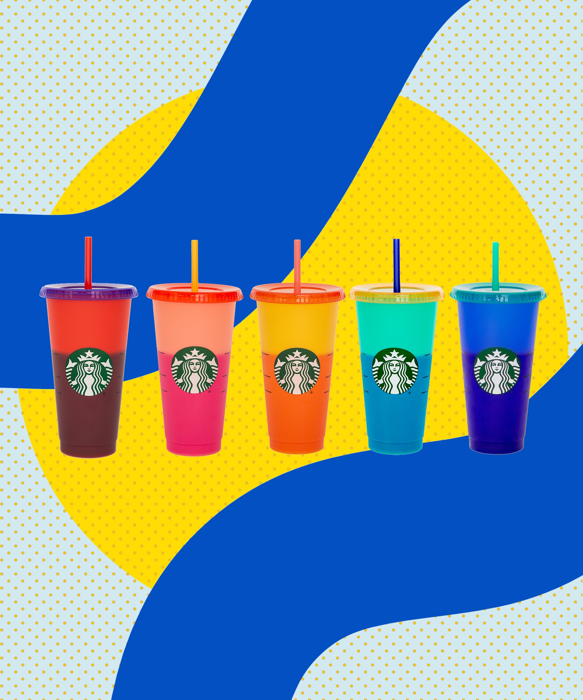 Sunflower ~ Custom Summer 2020 Color Changing Starbucks Venti Cup