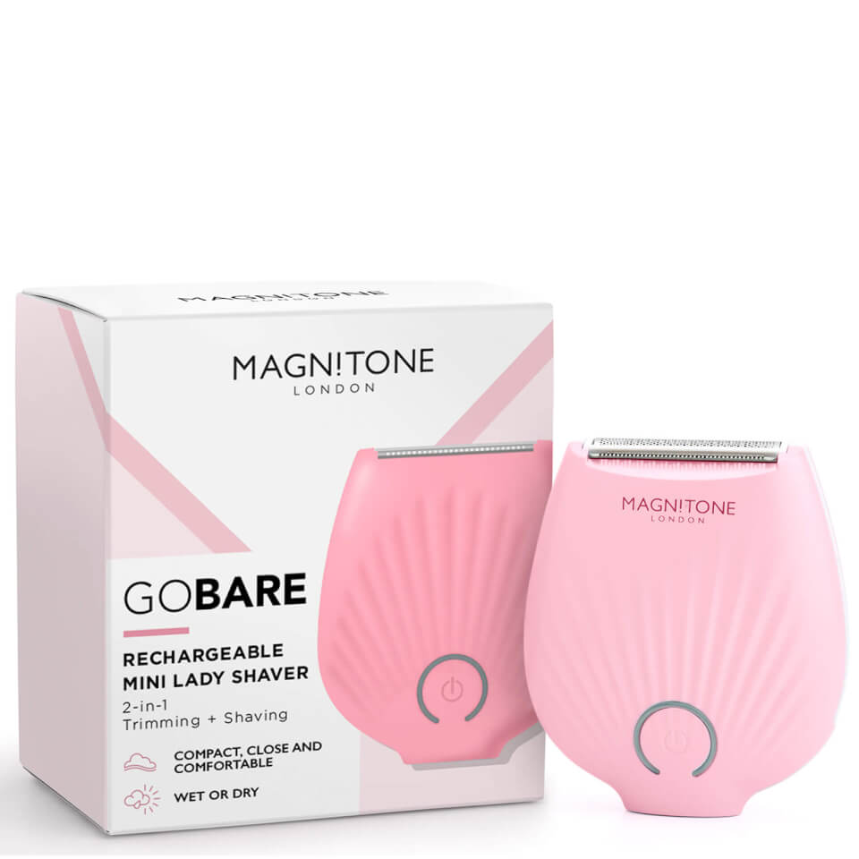 Magnitone London Go Bare! Rechargeable Mini Lady Shaver Magnitone London Go Bare! Rechargeable Mini Lady Shaver