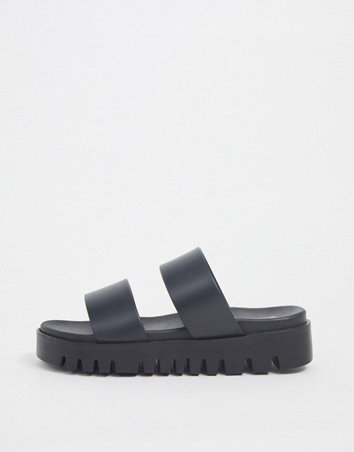 chunky flat platform sandals