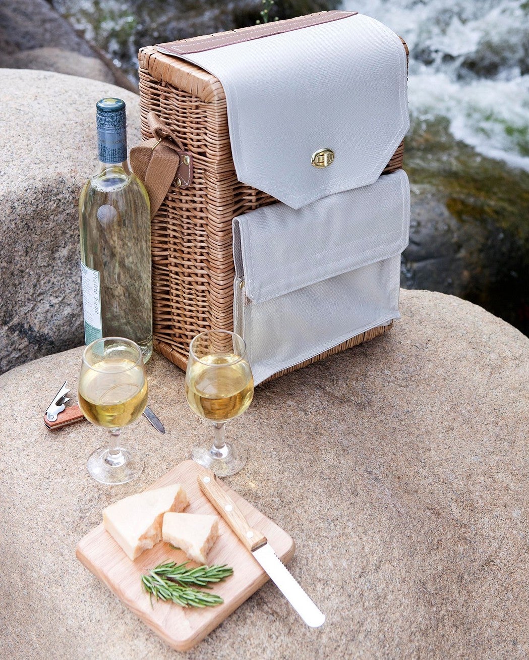 Picnic Time + Corsica Wine & Cheese Picnic Basket